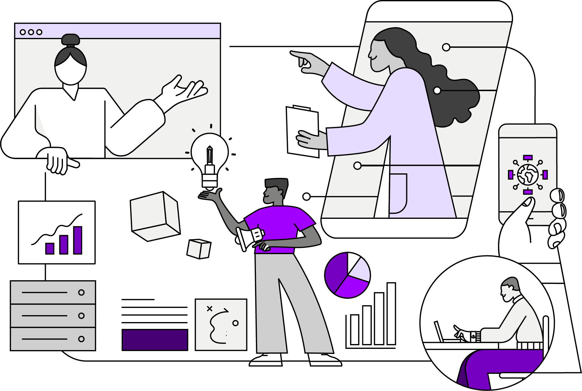 Login illustration